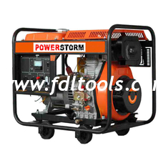 中国 車輪が付いている 5.0KVA ディーゼル発電機 サプライヤー